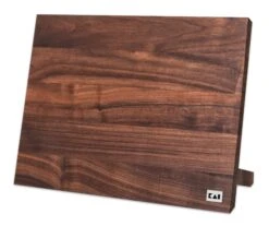 KAI Messerblock, Walnuss Magnetisch, Für 6-8 Messer